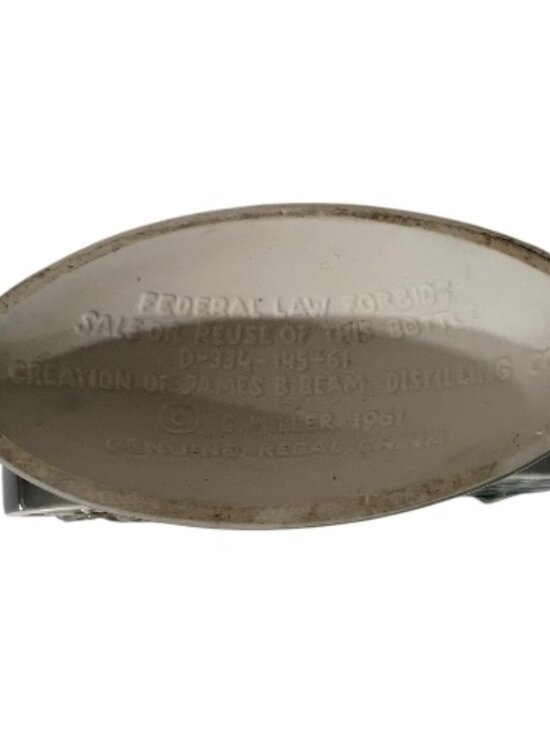 Vintage Jim Beam Bourbon Whiskey Civil War Centennial Decanter Grant Lee Stopper - Picture 14 of 14